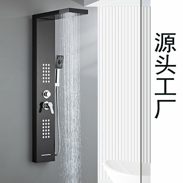 Shower panel,luxury sink digital,water closet