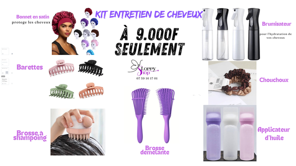 Kit entretien cheveux