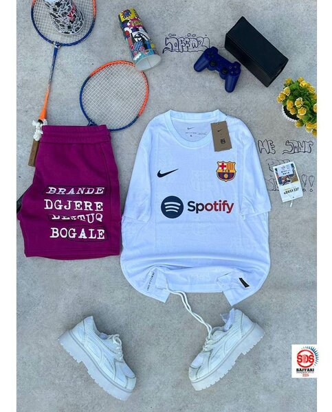 Maillot de football blanc