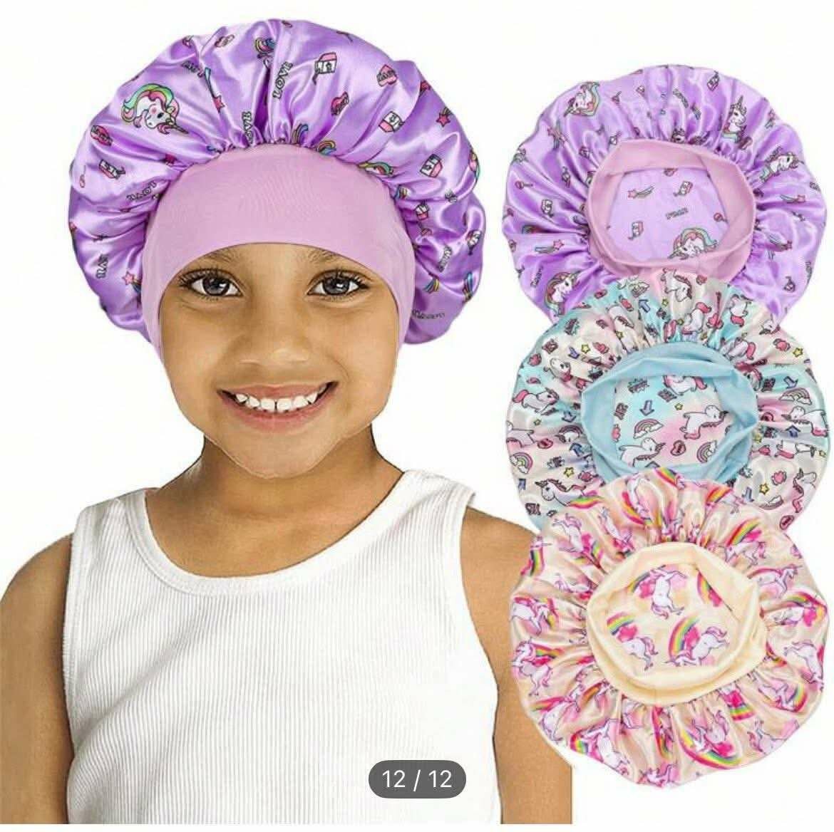 Bonnets de nuit enfants imprimés