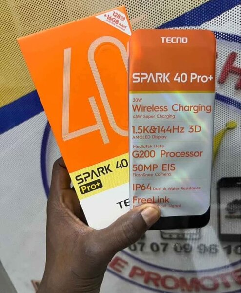 Tecno SPARK 40 Pro+ 128 Go