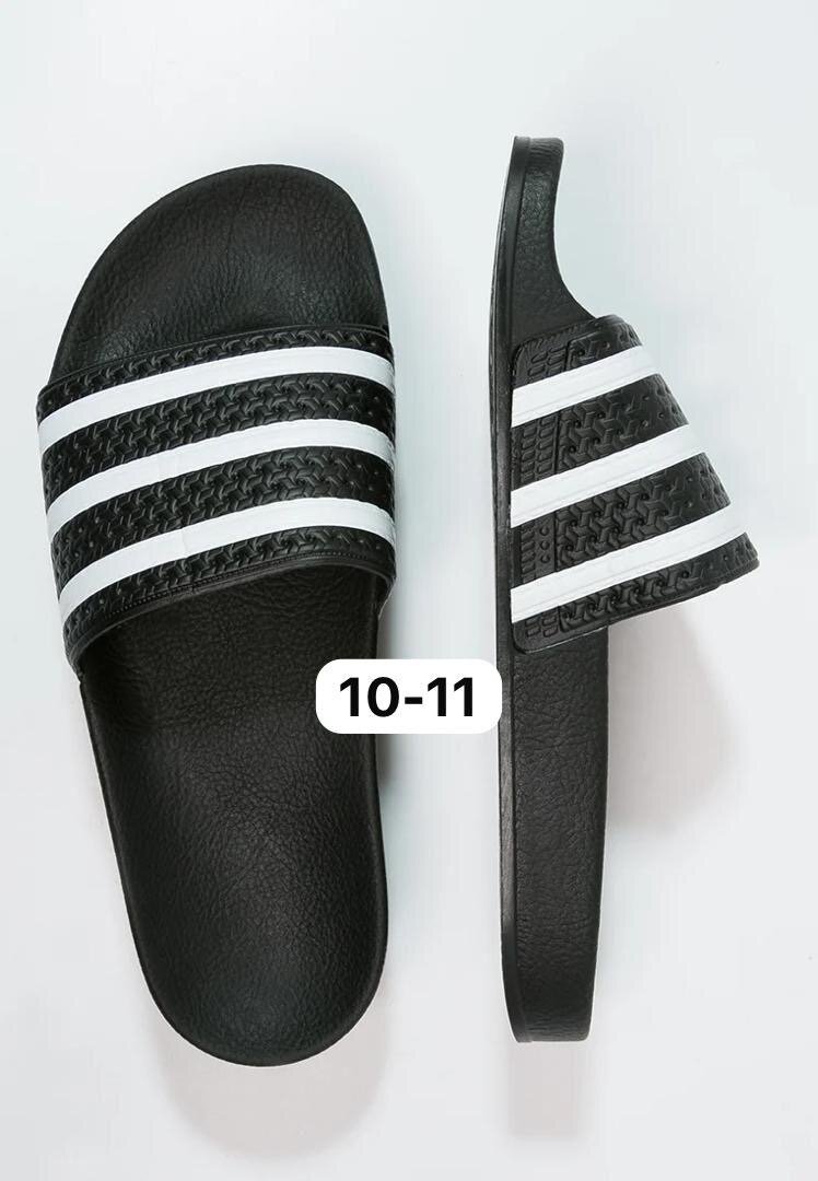 Claquettes confortables rayées