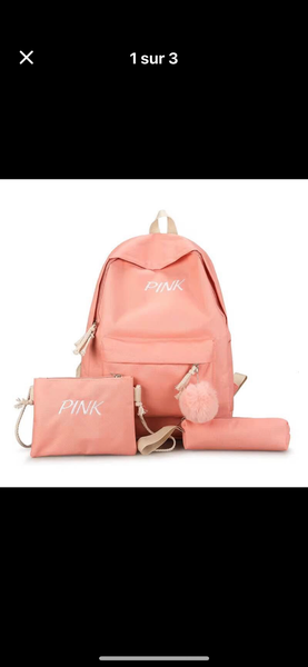 Ensemble Sac à Dos Mode 3 Pièces