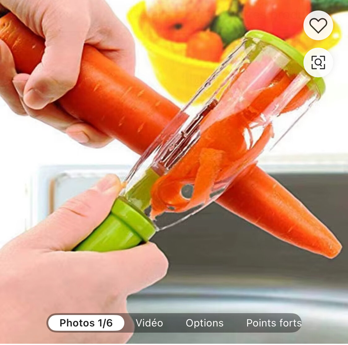 Coupe-légumes manuel