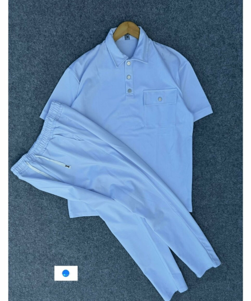 Ensemble Polo et Pantalon Blanc