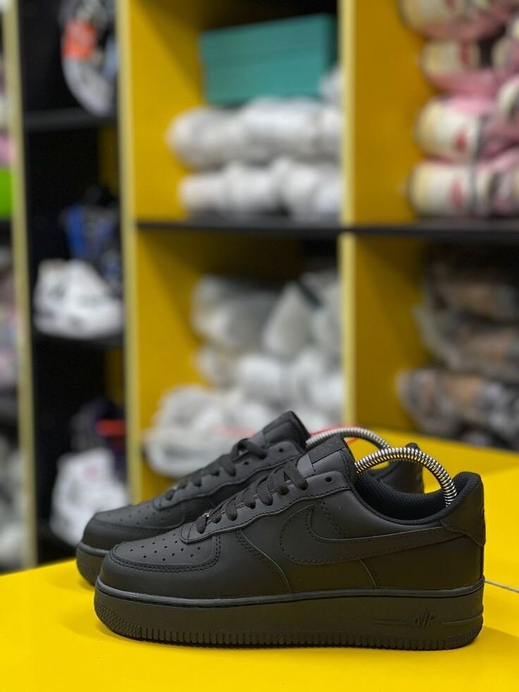 Baskets noires Air Force