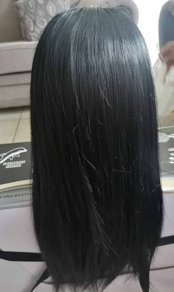 Lace front synthetic wig