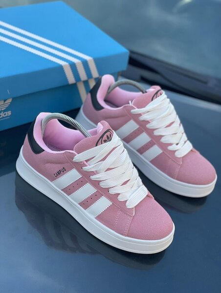 Chaussures Adidas Campus Femme Rose