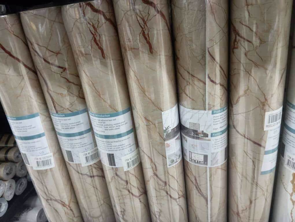 Papier peint autocollant lisse 60cm/3m