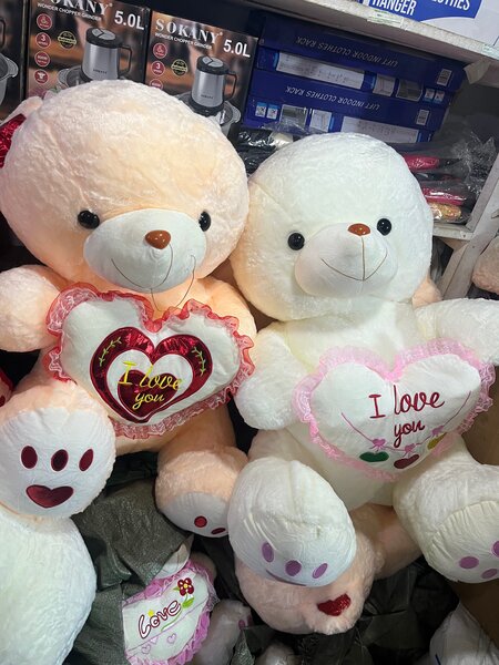 Ours en peluche géant amour