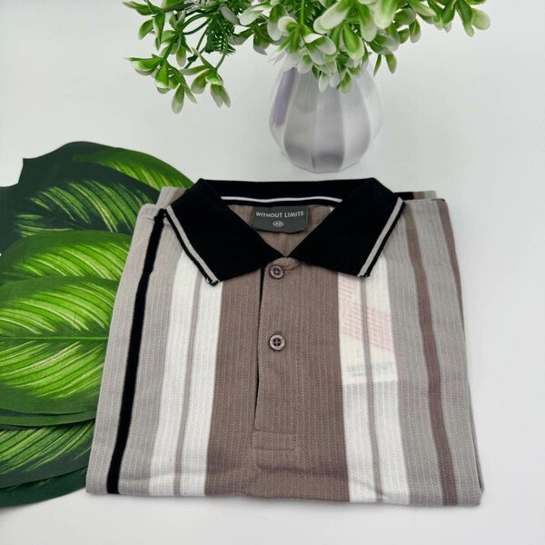 Polo rayé chic pour homme