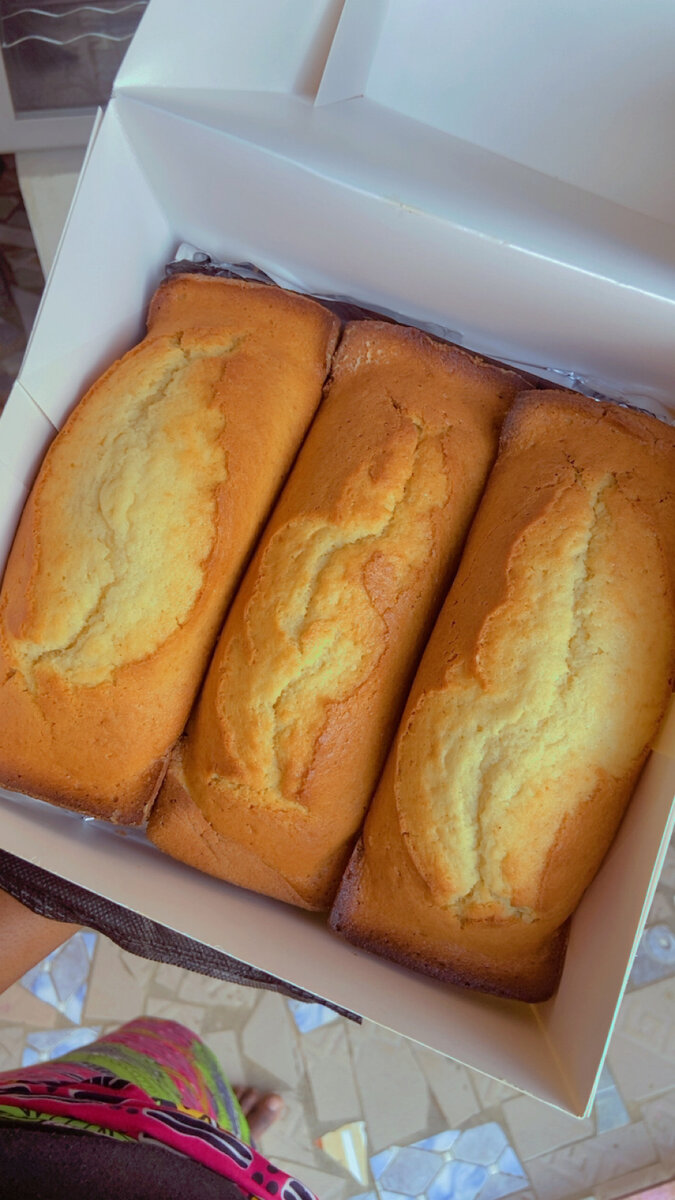 Délicieux cake faits maison