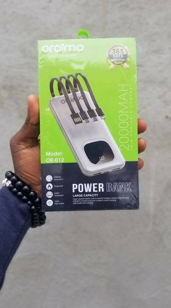 Oraimo power banks 20000mAh promotion