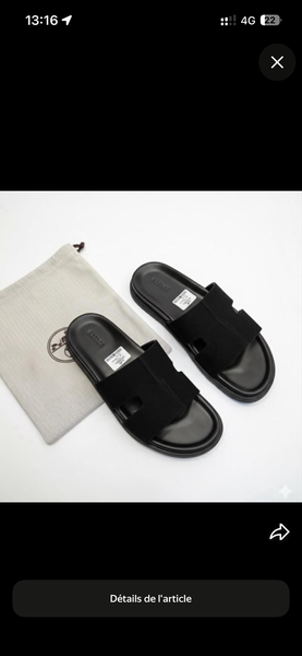 Sandales Noires Élégantes