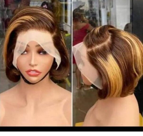 Perruque lace bob ombré