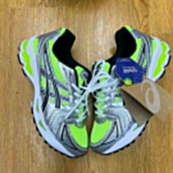 Baskets running néon homme