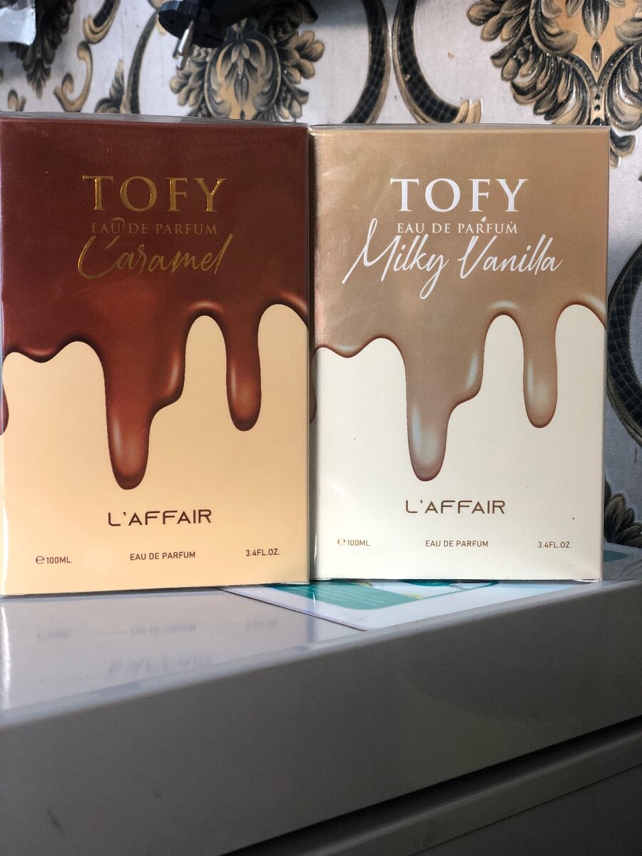 Tofy caramel/milky vanilla