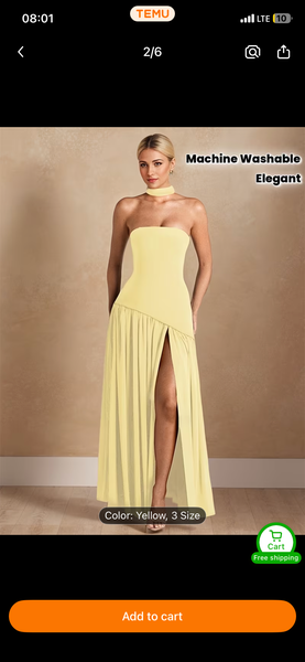 Robe Éclatante Élégante