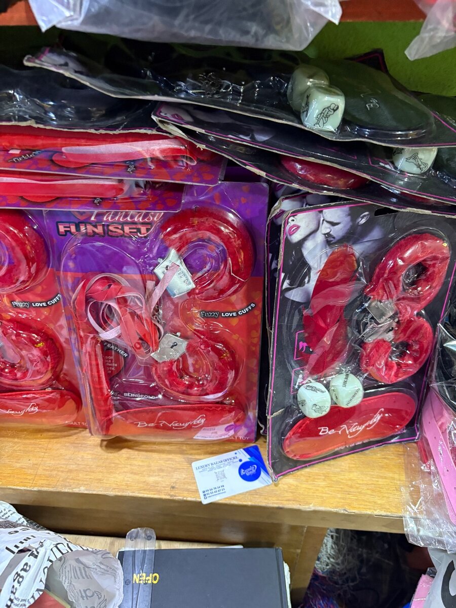 Menottes Fantaisie Rouges