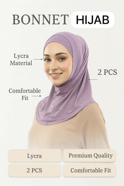 Bonnet Hijab en Lycra