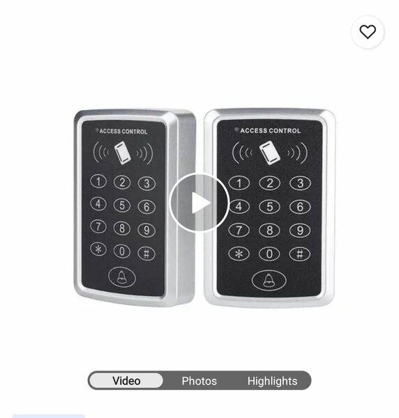 Lecteur de badge RFID, pour contrôle d'accès