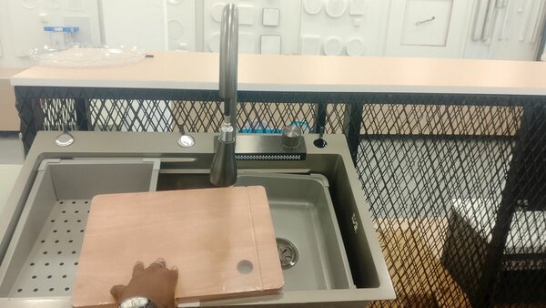 Évier de cuisine moderne