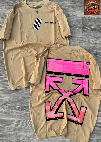 T-Shirt Beige Off-White