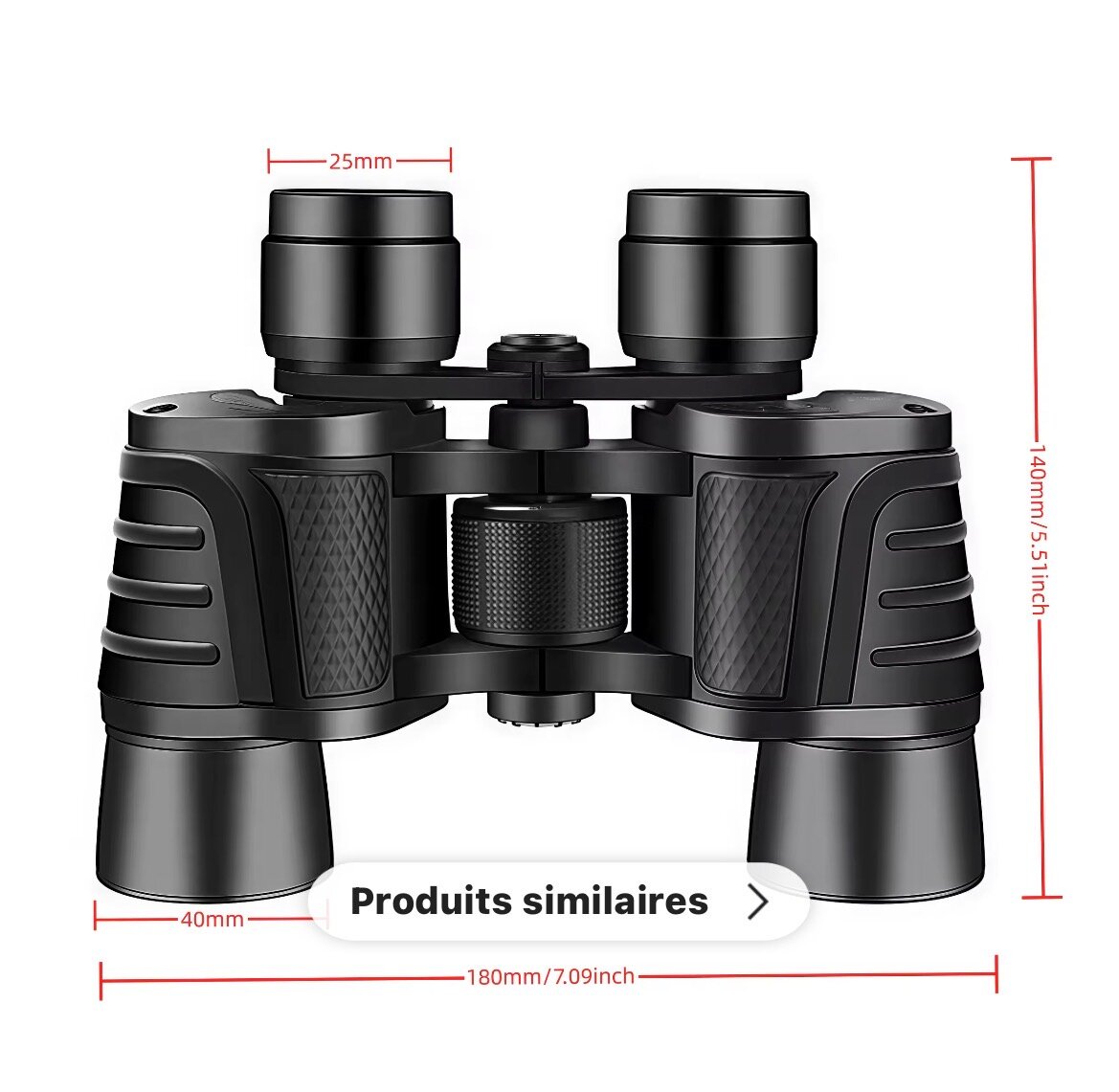 Jumelles puissantes 80x80