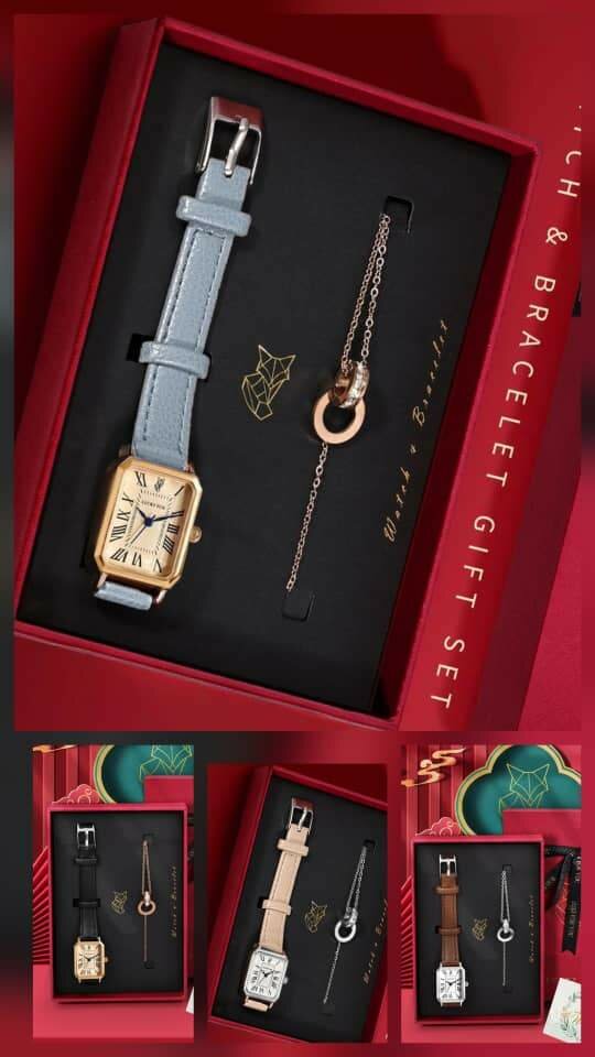 Coffret Montre et Bracelet Élégant