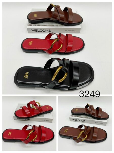 Sandales en cuir ZEA élégantes