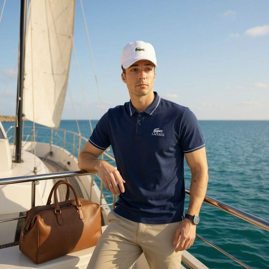 Polo en coton chic unisexe