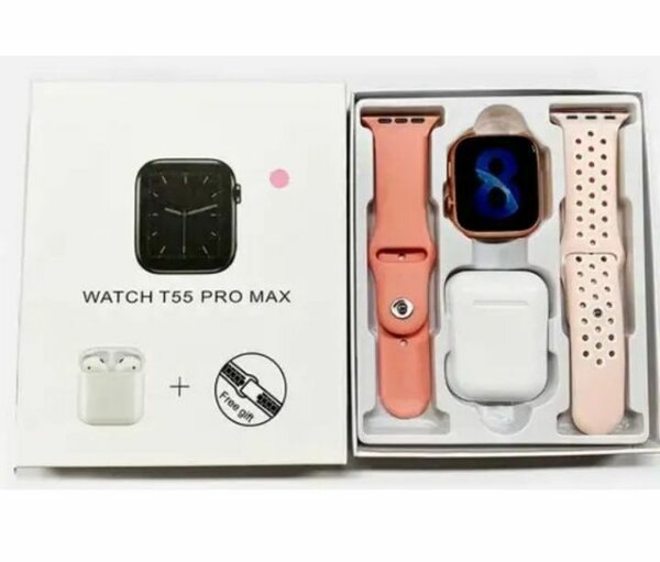 Smartwatch T55 Pro Max Rose