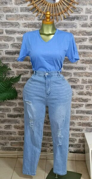 Tee shirt colle v femme