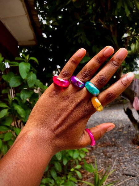 Acrylic rings