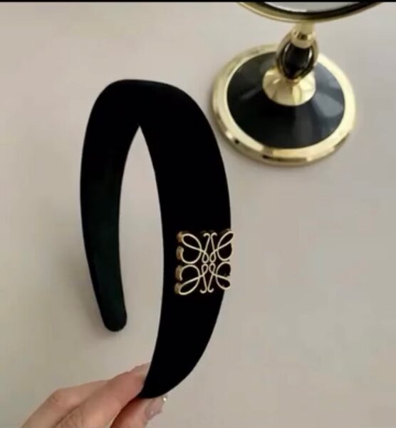 Elegant Black Headband