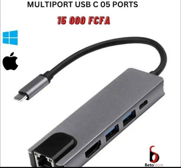 Adaptateur USB-C Multiport
