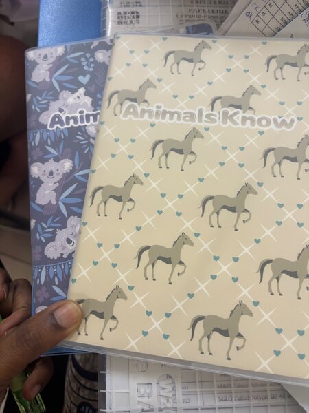 Carnet quadrillé "Animals Know"