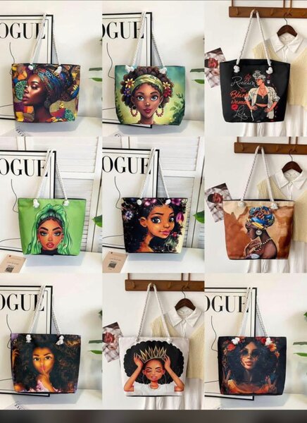 Sac cabas artistique