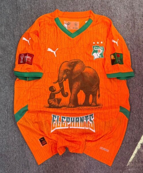 Maillot Éléphants Côte d'Ivoire