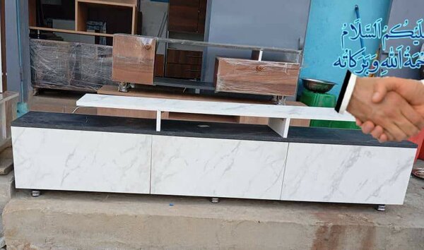 Meuble TV en mélamine