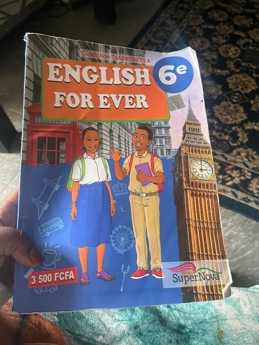 Livre d'anglais 6e