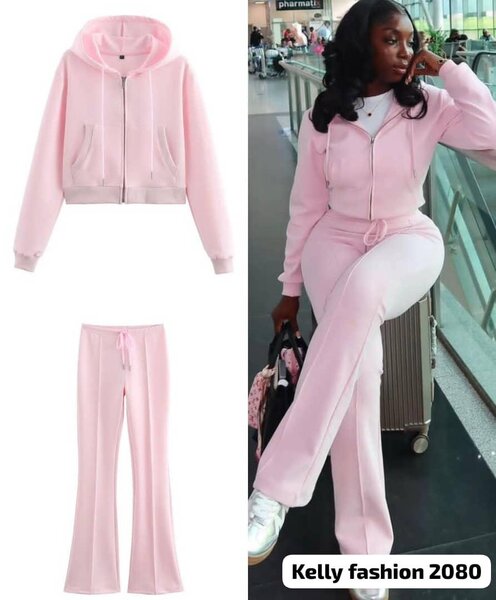 Ensemble de survêtement rose