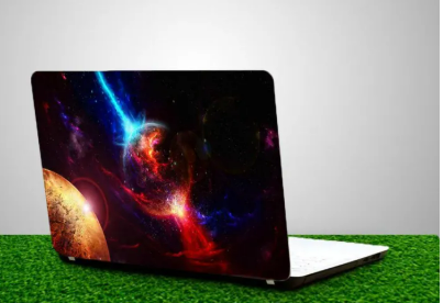 Galaxy Planet Laptop Back Skin Sticker-Laptop Back Skin-Laptop Skin Vinyl Sticker Decal, 13 13.3 14.6 15 15.4 15.6 inch Laptop Skin Sticker Cover For All Laptops