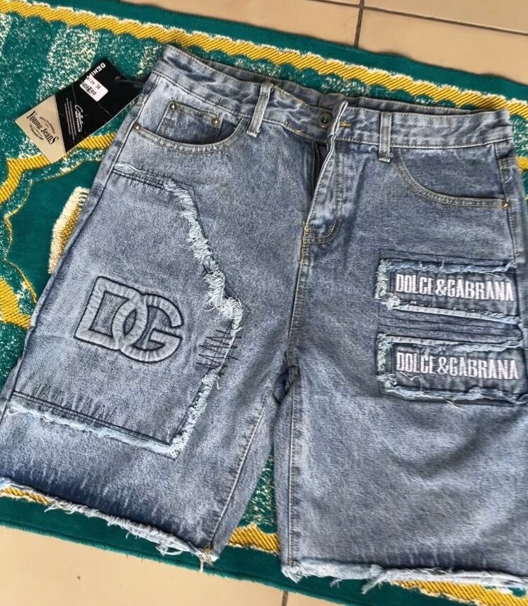Shorts en jean décontracté