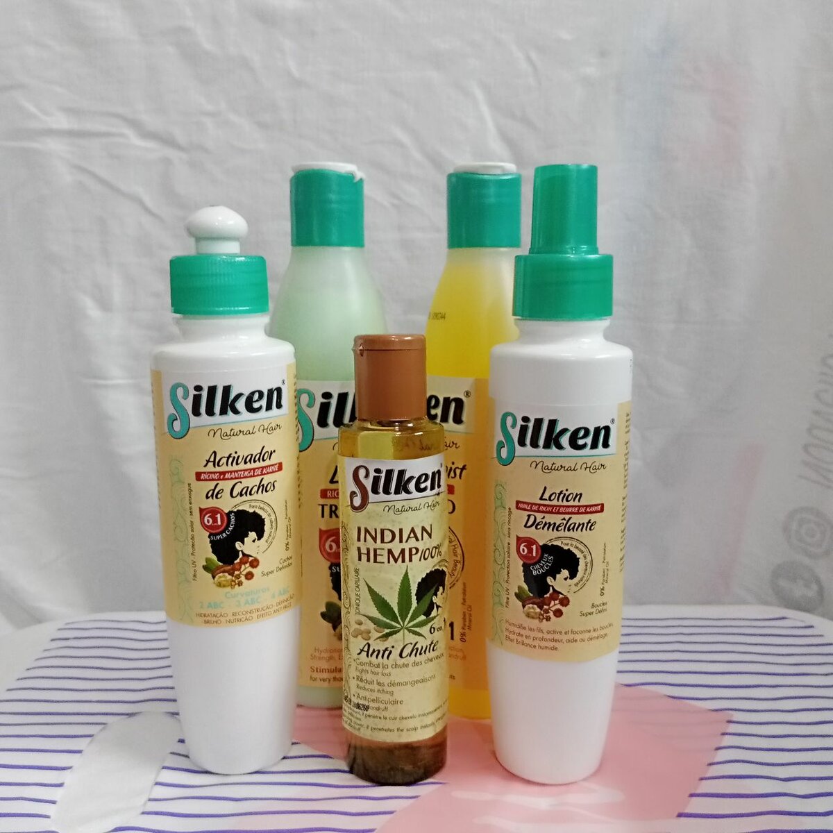 Gamme pour cheveux naturels