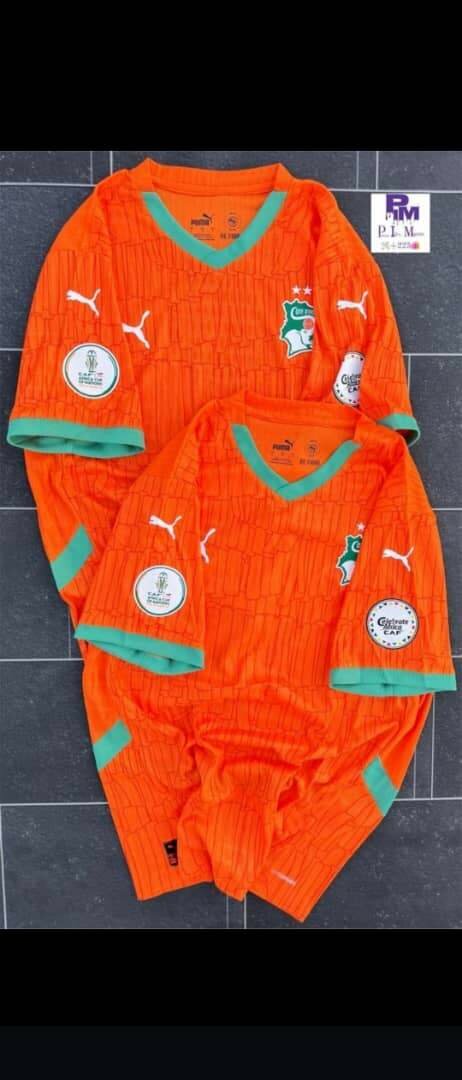 Maillot de Football Équipe Orange