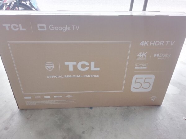 TCL 55 4KHDR TV SMART ANDROID