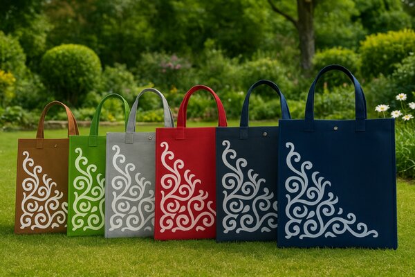 Sacs éco en tissu imprimé