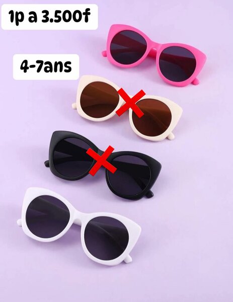 Lunettes de soleil pour enfants ✅