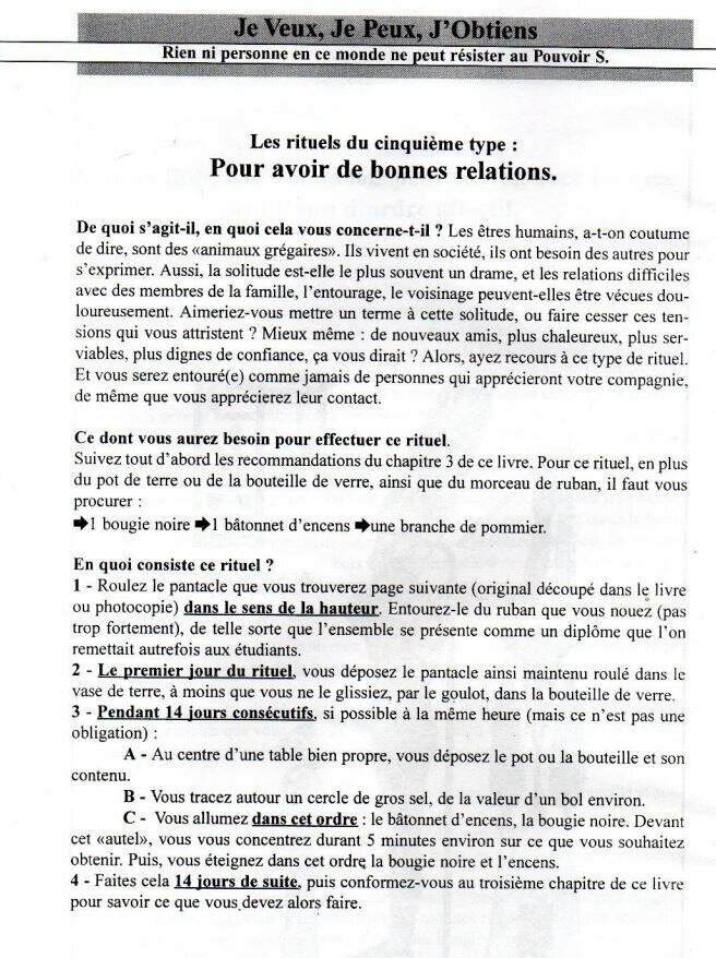 Je veux, je peux, J'obtiens